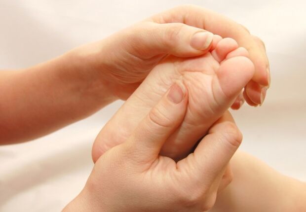 Massage des pieds